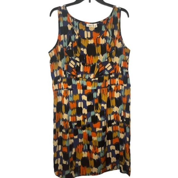Robe Tunique As U Wish à Pompons – Manches Courtes, Multicolore, Taille M